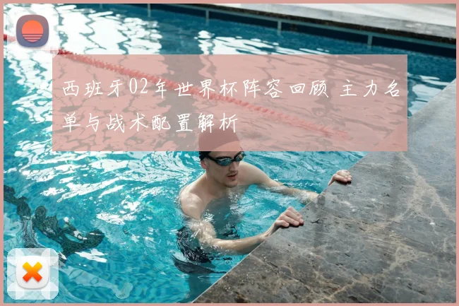 西班牙02年世界杯阵容回顾 主力名单与战术配置解析