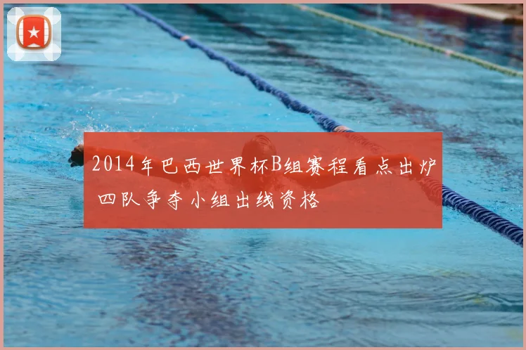 2014年巴西世界杯B组赛程看点出炉 四队争夺小组出线资格