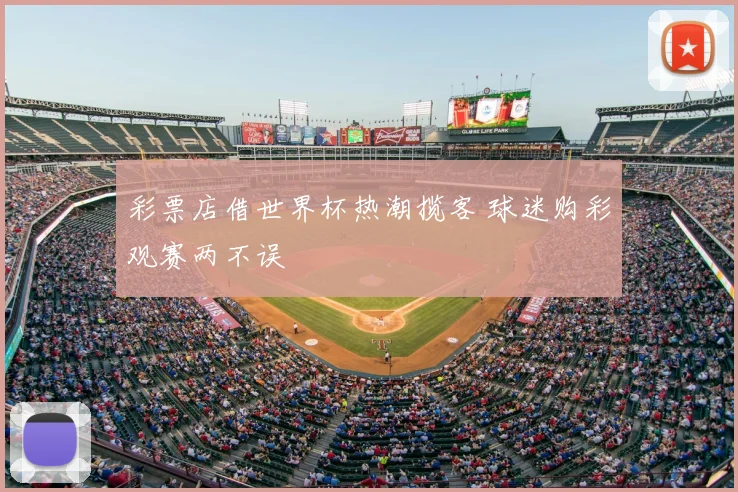 彩票店借世界杯热潮揽客 球迷购彩观赛两不误